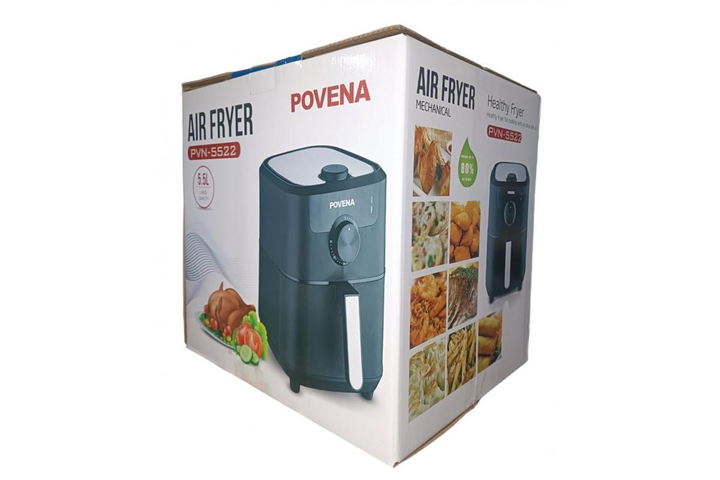 Аэрогриль аэрофритюрница мультипечь Povena AIR FRYER PVN-5522 5.5 л - изображение 3