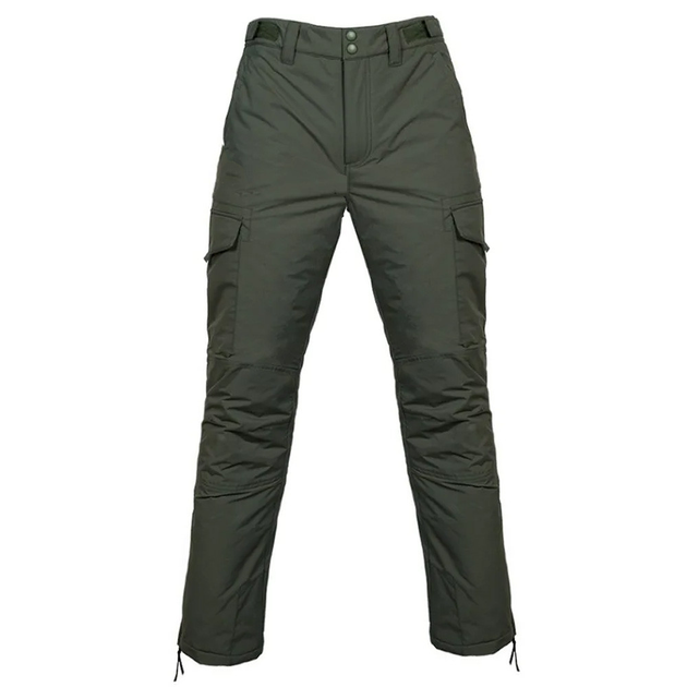 Чоловічі Штани на холлофайбері олива / Утеплені брюки Фінетекс розмір XL - зображення 1