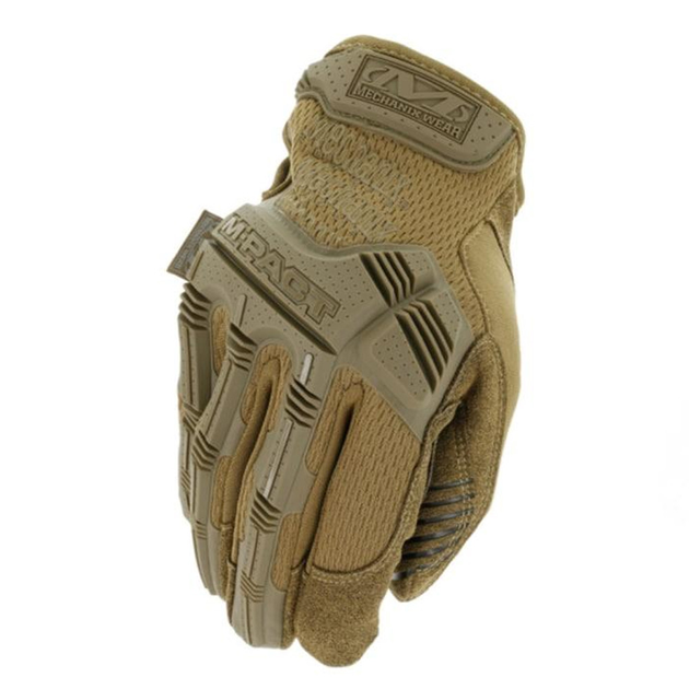 Рукавицы Mechanix M-Pact Gloves / Перчатки с защитными накладками койот размер XL - изображение 1