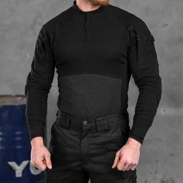 Мужской убакс Assault с карманами черный размер S - изображение 1