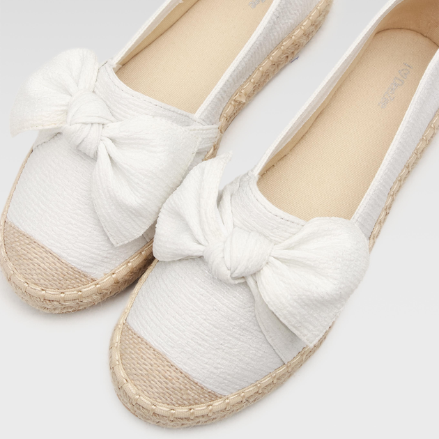 Женские эспадрильи DeeZee Mary Jane WS714-102 38 24.2 см Белые (5904862859927) - изображение 5