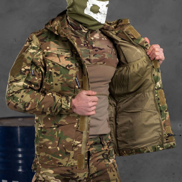 Демисезонная Мужская Куртка "Tactic II" Rip-stop мультикам размер M - изображение 1