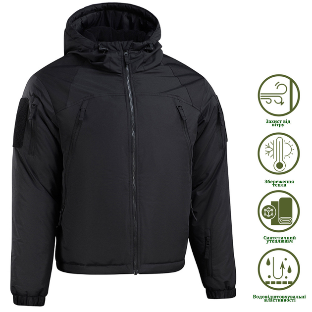 Зимняя куртка M-Tac Alpha Gen.III Pro Primaloft Black 2XL - изображение 1