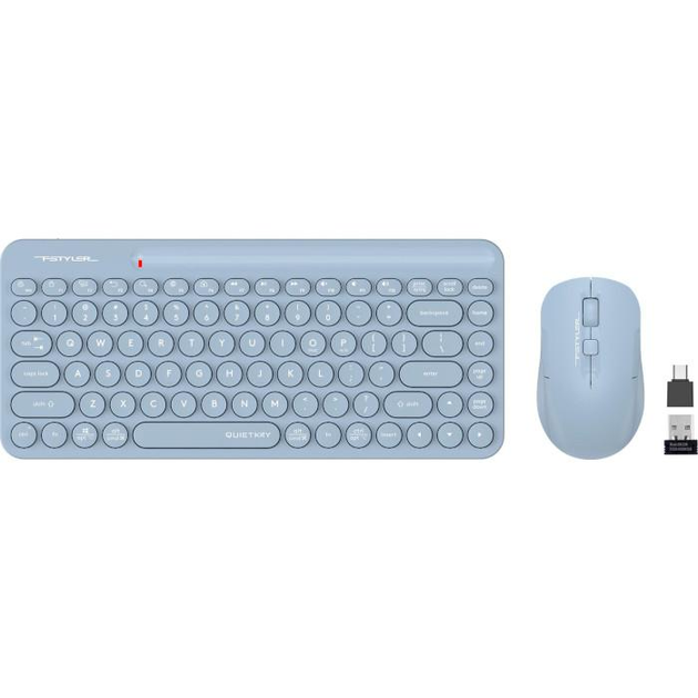 Комплект беспроводной A4TECH Fstyler FG3200 Air Blue (FG3200 Air (Blue ...