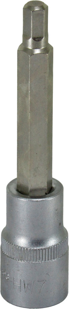 Головка торцевая с битой HEX 1/2 М7 (Yato) (100мм.) YT-04393