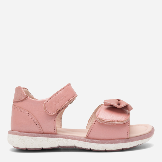 Акція на Дитячі шкіряні сандалі для дівчинки Lasocki HEART CI12-2854-02B 30 Рожеві від Rozetka