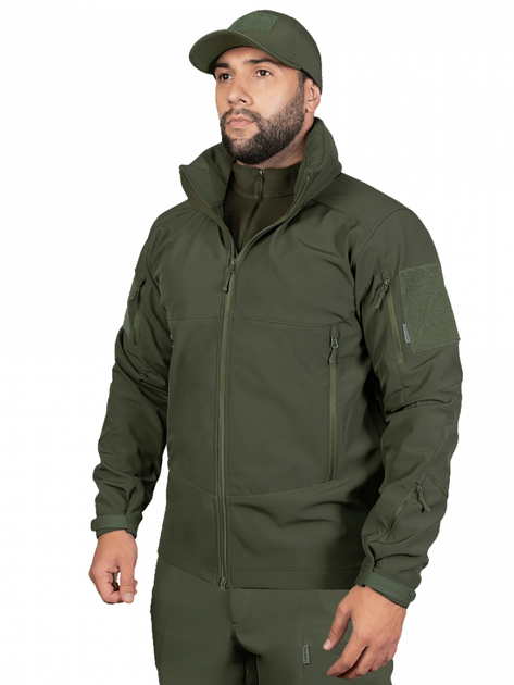 Форма военная Camotec Stalker Phantom SoftShell Олива 7387 L Хаки (2908010188139) - изображение 2