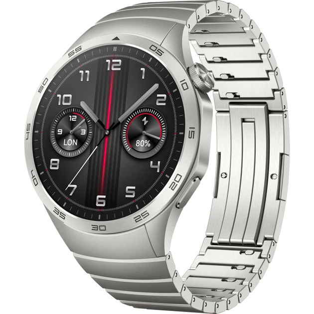 Смарт-часы Huawei WATCH GT 4 46mm Elite Grey Steel (55020BGU) - Фото 1 Смарт-часы Huawei WATCH GT 4 46mm Elite Grey Steel (55020BGU) - изображение 1