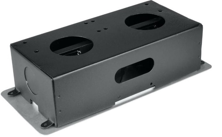 Listwa przedłużacza wpuszczana w blat bez przewodu DPM PF1303 2 gniazda 2 x USB srebrna (5906881215227) - obraz 5