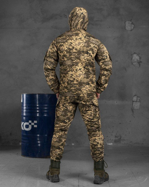 Тактичний військовий костюм гірка Статутний ( Кітель + Штани ), Камуфляж: Піксель ЗСУ, Розмір: XXXXXL - зображення 2