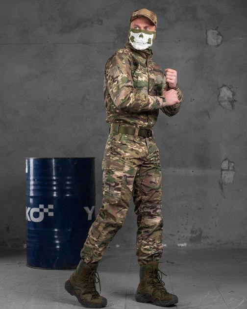 Тактичний військовий комплект Revolt ( Кітель + Штани ), Камуфляж: Мультикам, Розмір: XL - зображення 2