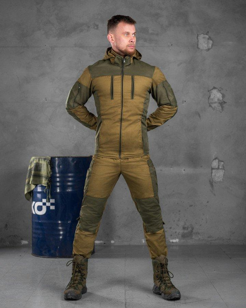 Тактический военный костюм горка Kebbra ( Куртка + Штаны ), Камуфляж: Олива, Размер: S - изображение 1