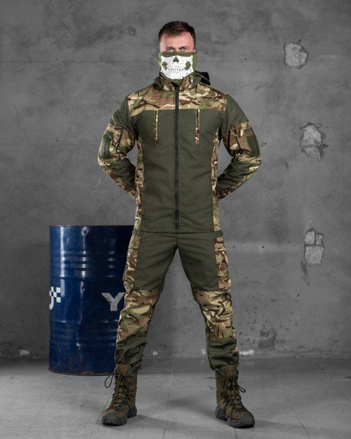 Тактичний військовий костюм гірка Kebbra ( Куртка + Штани ), Камуфляж: Мультикам, Розмір: XL - зображення 1