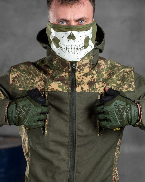 Тактический военный комплект Gabbe ( Куртка + Штаны ), Камуфляж: Мультикам, Размер: XXL - изображение 2