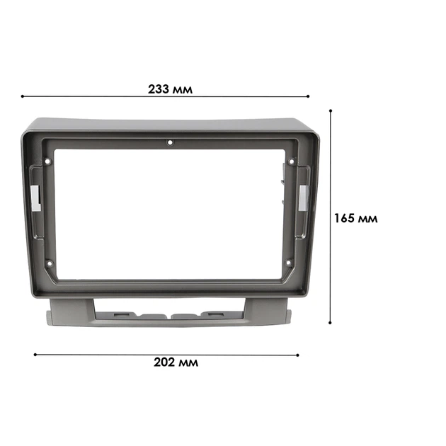 Переходная рамка 9" Lesko Opel Astra (J) 2009-2017 (6928) - изображение 4