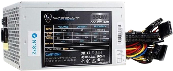 Блок питания Casecom 550W Bulk (CM 550 ATX) - изображение 1