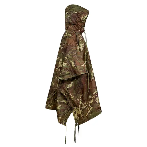 Пончо тактическое Mil-Tec One size Камуфляж Плащ-палатка RipStop PONCHO PE R/S 780GR. VEGETATO W/L (10630042) - Фото 3 Пончо тактическое Mil-Tec One size Камуфляж Плащ-палатка RipStop PONCHO PE R/S 780GR. VEGETATO W/L (10630042) - изображение 3