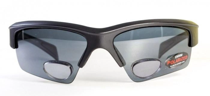 Поляризационные очки бифокальные BluWater Bifocal-2 (+3.0) Polarized (gray) серые - изображение 2