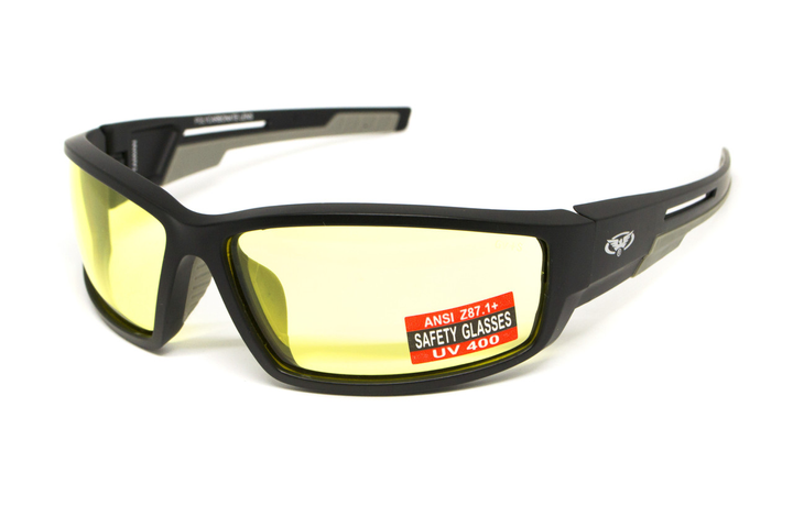 Захисні тактичні окуляри Global Vision Sly (yellow), жовті - зображення 1