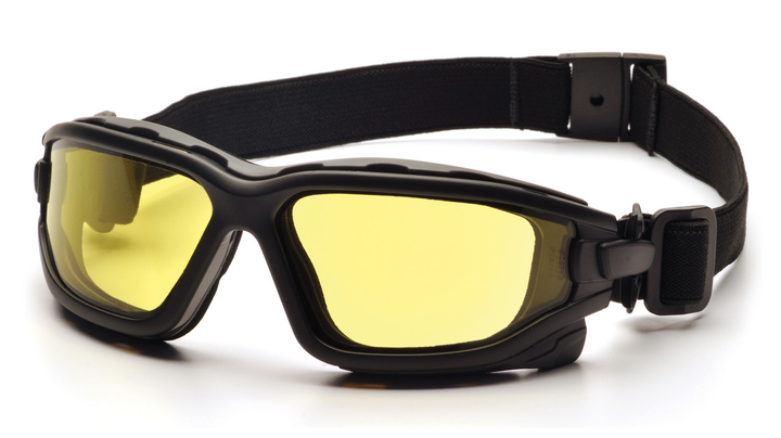 Захисні окуляри з ущільнювачем Pyramex i-Force Slim (amber) Anti-Fog, жовті - зображення 1