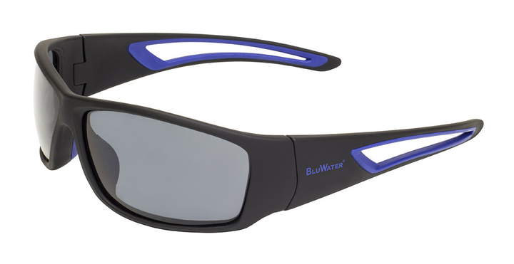 Окуляри поляризаційні BluWater INTERSECT-2 Polarized (gray) сірі - зображення 1