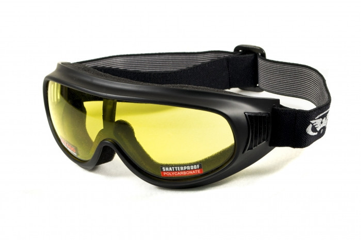 Защитные очки с уплотнителем Global Vision TRUMP (yellow) желтые - изображение 1