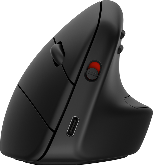 Миша HP 925 Ergonomic Vertical Mouse Wireless Black (6H1A5AA) - зображення 4