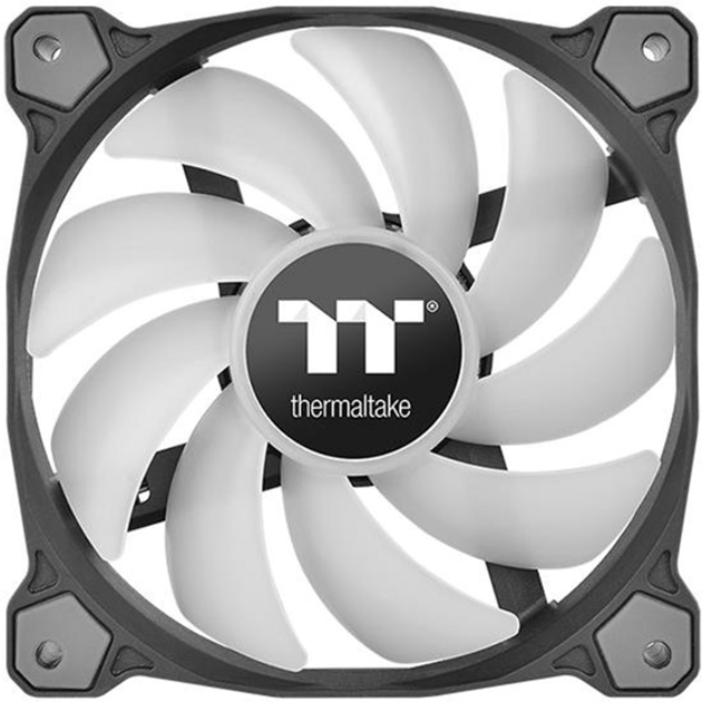 Zestaw wentylatorów Thermaltake Pure Plus 14 RGB TT Premium Edition (zestaw 3 wentylatorów) Black (CL-F064-PL14SW-A) - obraz 3