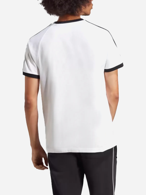 Футболка довга чоловіча Adidas Adicolor Classics 3-Stripes Tee "White" IA4846 XL Біла (4066745585796) - зображення 2