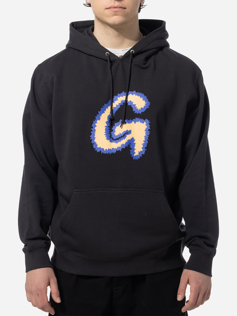 Bluza męska z kapturem Gramicci Fuzzy G-Logo Hooded Sweatshirt "Vintage Black" G3SU-J061-VINTAGE-BL L Czarna (195612436405) - obraz 1