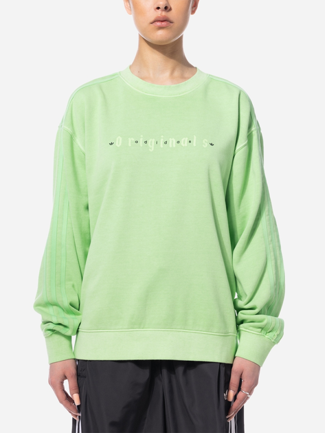 Світшот оверсайз жіночий Adidas Originals Sweatshirt W "Glory Mint" IP7132 S Зелений (4066753756997) - зображення 1
