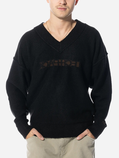 Пуловер чоловічий Nike Tech Pack Knit Jumper FB7809-010 L Чорний (196969126292) - зображення 1