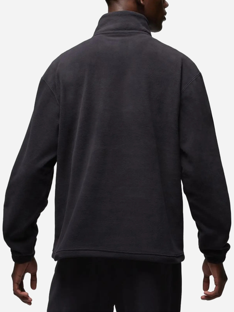 Bluza męska nierozpinana streetwear z kołnierzykiem Nike Jordan Essentials Winterized Fleece Half-Zip FD7863-010 M Czarna (196969043254) - obraz 2