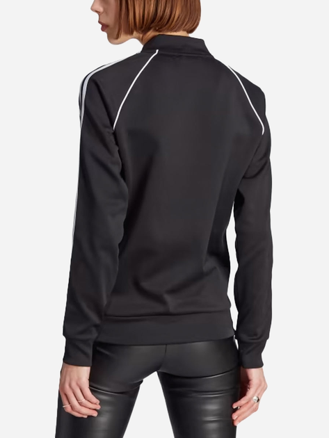 Спортивна кофта жіноча Adidas Adicolor Classic Track Top W "Black" IK4034 XS Чорна (4066761237358) - зображення 2