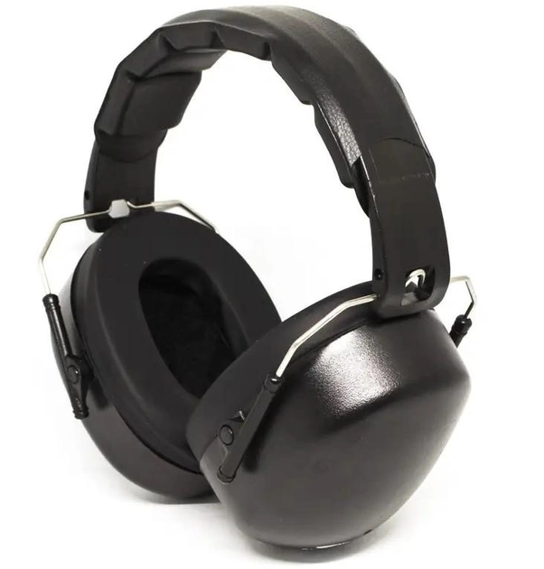 Навушники захисні Pyramex PM3010 (захист SNR 30.4 dB, NRR 27 dB), чорні - зображення 1