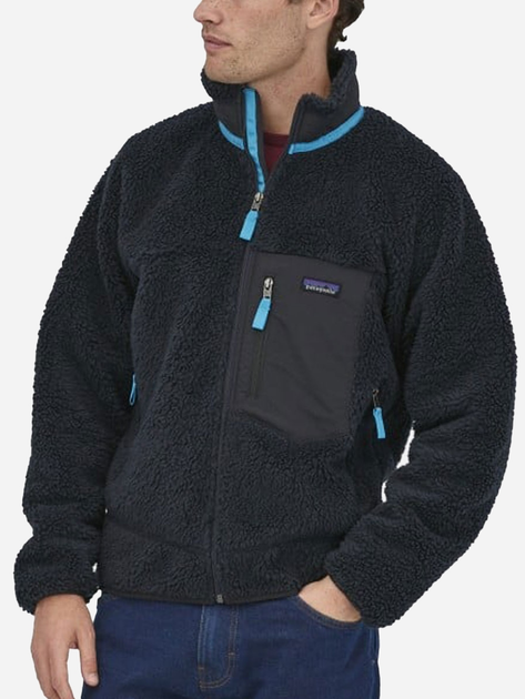 Kurtka przejściowa męska Patagonia Classic Retro-X Jacket "Pitch Blue" 23056-PIBL L Czarna (195699301924) - obraz 1