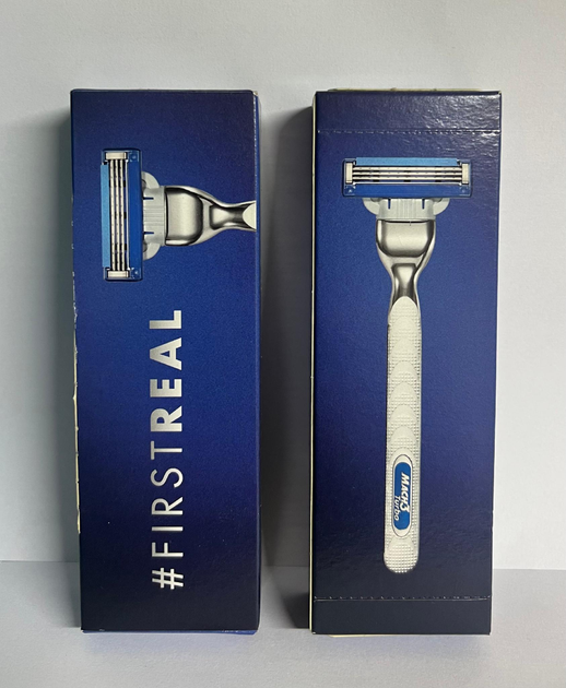 Станок для гоління Gillette Mach 3 Turbo (1 касета) у коробці без підставки - зображення 2
