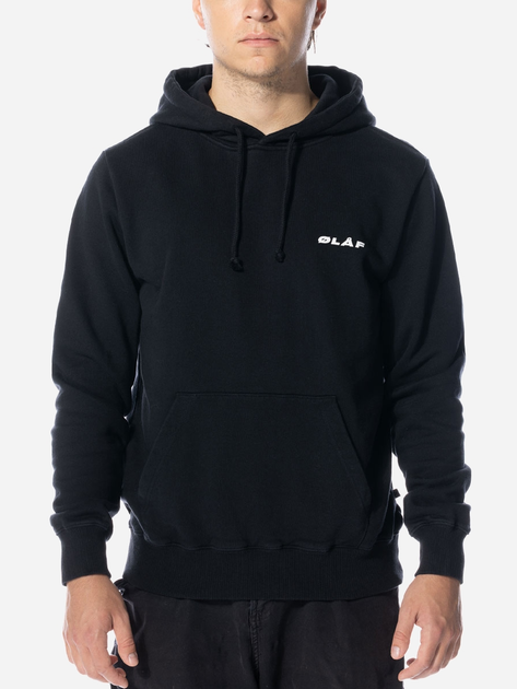 Худі чоловіче Olaf Uniform Hoodie "Black" M990201-BLACK S Чорне (8720104721091) - зображення 1