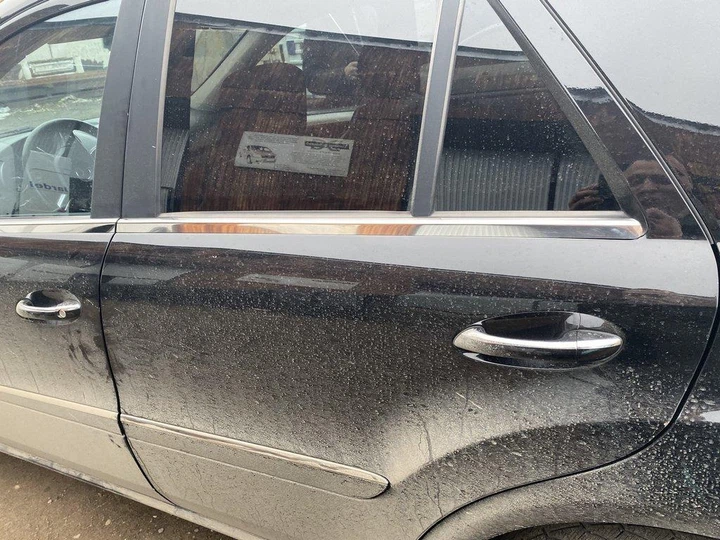 Молдинги вікон для Mercedes ML W164, 4 шт, нержавіюча сталь V2 - зображення 9