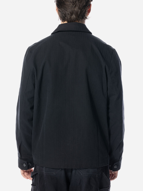 Куртка демісезонна чоловіча Olaf Herringbone Workwear Blazer "Black" M140505-BLACK L Чорна (8720104764227) - зображення 2