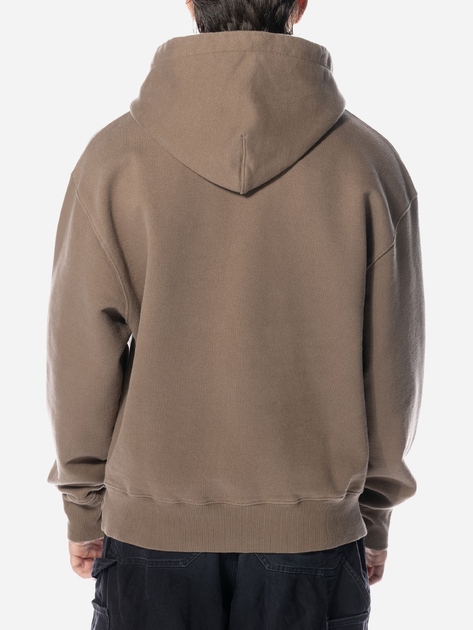 Bluza męska z kapturem oversize Olaf Heavyweight Studio Hoodie "Taupe" M140206-TAUPE S Brązowa (8720104762155) - obraz 2