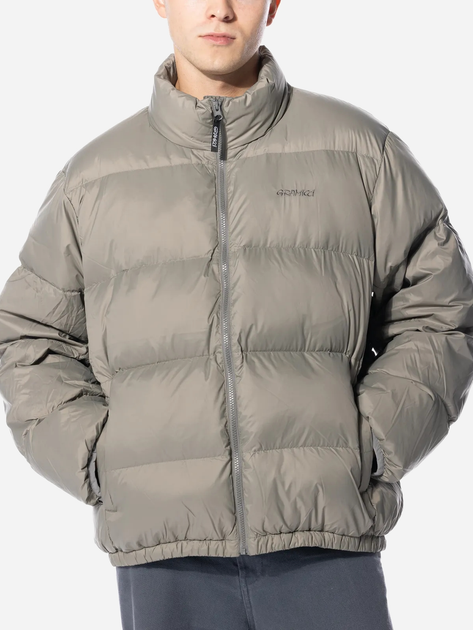 Kurtka zimowa krótka męska Gramicci Down Puffer Jacket "Seal Grey" G2FU-J013-SEAL-GREY S Szara (2100000186068) - obraz 1