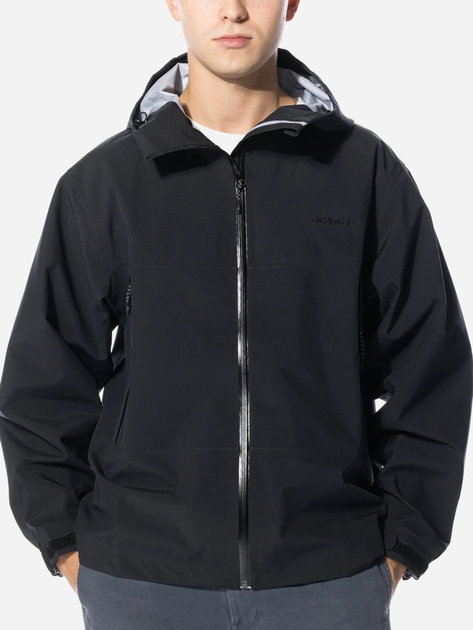 Wiatrówka męska Gramicci Waterproof Hooded Jacket "Black" G3FU-J038-BLACK S Czarna (195612539779) - obraz 1