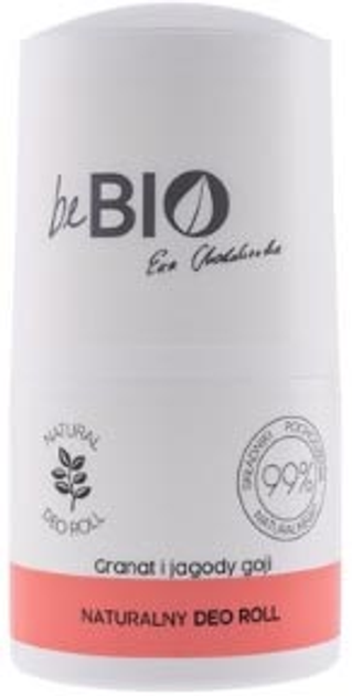 Дезодорант be BIO Ewa Chodakowska natural deo roll-on Pomegranate and Goji Berry 50 мл (5906874025949) - зображення 1