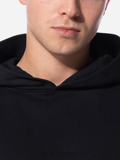 Bluza męska z kapturem Oakley Soho Po Hoodie 3.0 "Blackout" FOA404867-02E M Czarna (193517897888) - obraz 3