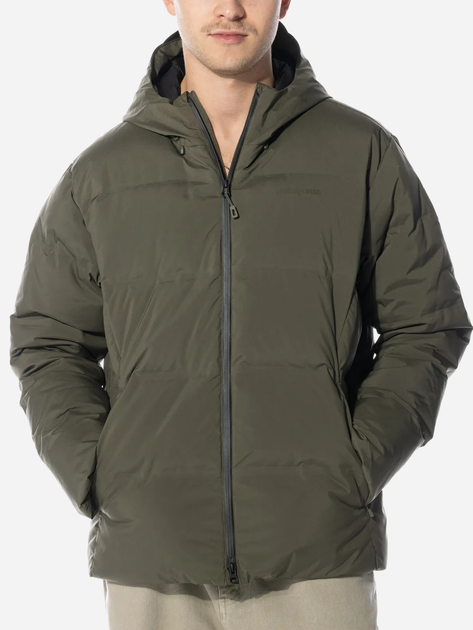 Пуховик зимовий короткий чоловічий Patagonia Jackson Glacier Jacket "Basin Green" 27920-BSNG M Зелений (195699298989) - зображення 1