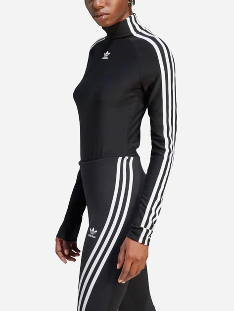 Спортивний лонгслів жіночий adidas Adilenium Tight Long Sleeve W "Black" IV9331 XS Чорний (4067886948716) - зображення 1