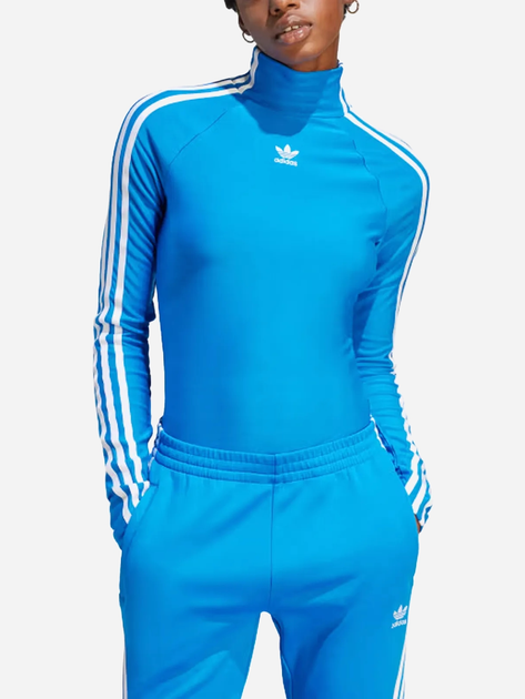 Sportowy longsleeve damski Adidas Adilenium Tight Long Sleeve W "Blue Bird" IV9330 M Błękitny (4067886944909) - obraz 1