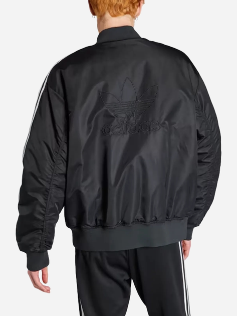 Kurtka bomberka męska adidas Oversized Reversible Bomber "Black" IW3641 XL Czarna (4067886969940) - obraz 3