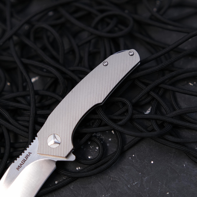Ніж складний Magura D061 Titanium VG-10 - зображення 4